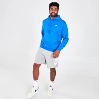 Nike Sportswear Club Fleece Pullover Hoodie Signal Blue / - White