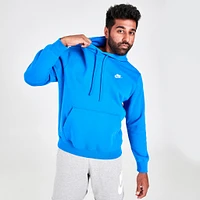 Nike Sportswear Club Fleece Pullover Hoodie Signal Blue / - White