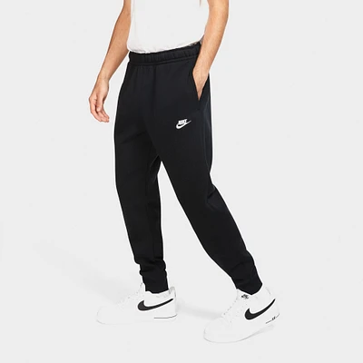 Nike Club Fleece Joggers Black / - White