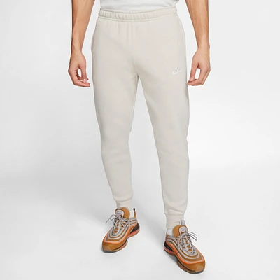Nike Sportswear Club Fleece Jogger Pants Light Bone / White
