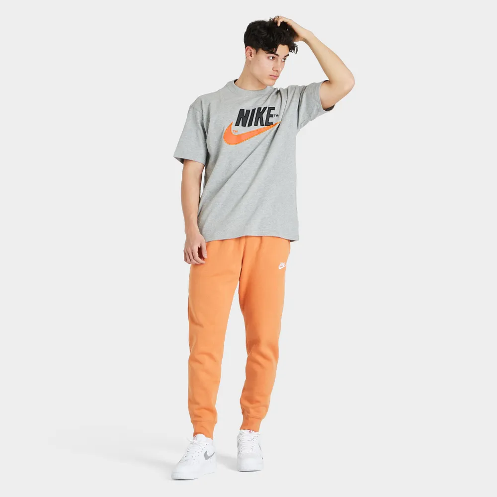 Nike Club cuffed sweatpants in limestone