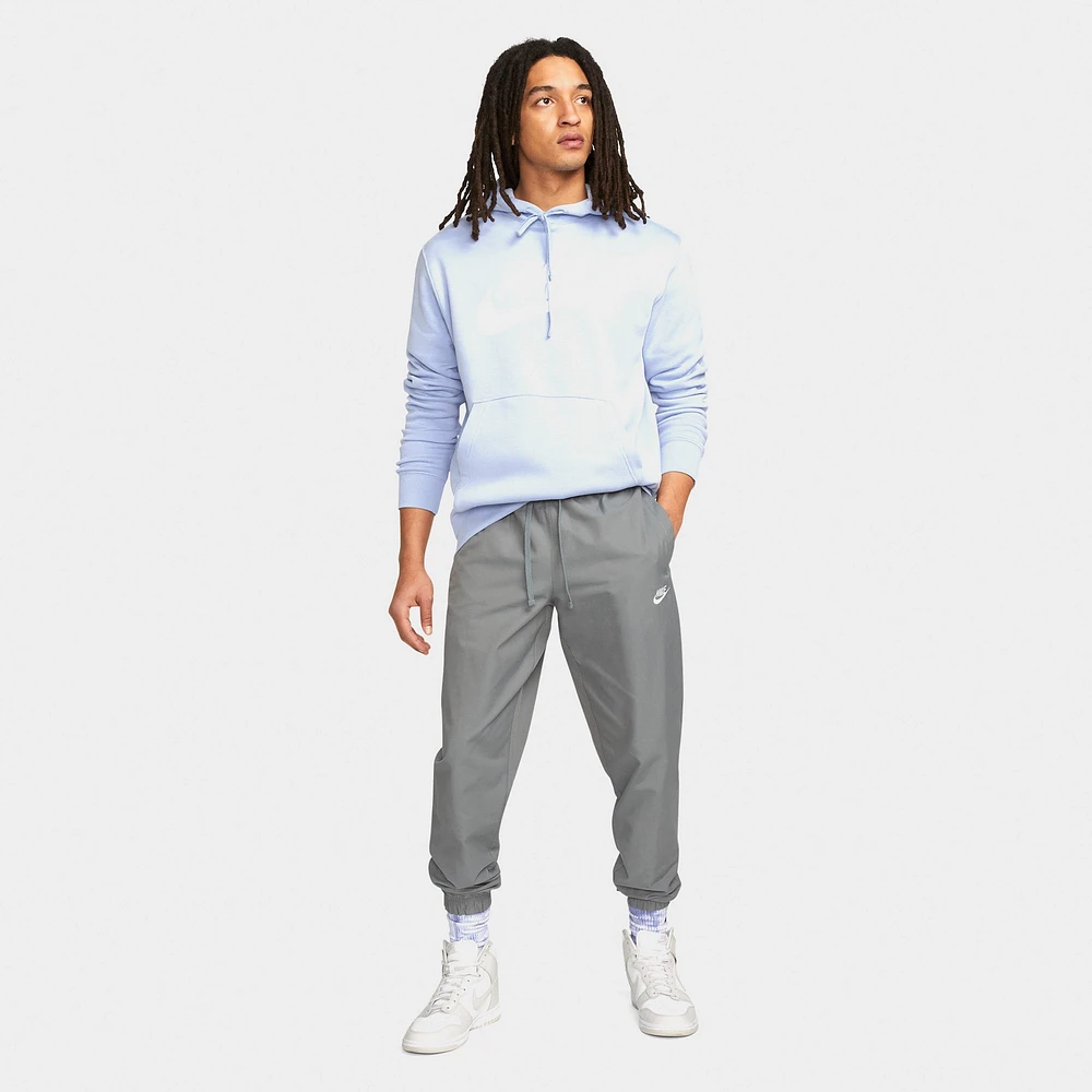 Nike Sportswear Club Fleece Graphic Pullover Hoodie Light Marine / - White