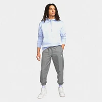 Nike Sportswear Club Fleece Graphic Pullover Hoodie Light Marine / - White