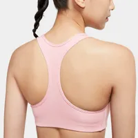 Nike Women's Dri-FIT Swoosh Medium-Support 1-Piece Pad Sports Bra / Pink Glaze