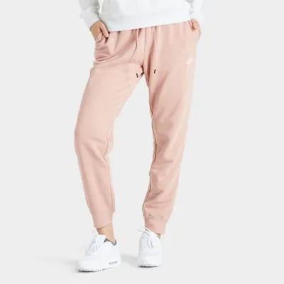 Nike Sportswear Women’s Essential Fleece Pants Rose Whisper / White