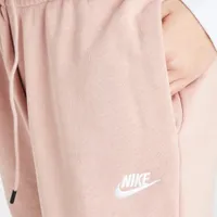 Nike Sportswear Women’s Essential Fleece Pants Rose Whisper / White