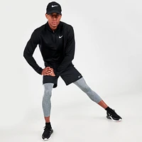 Nike Pacer Half-Zip Running Shirt Black / - Reflective Silver