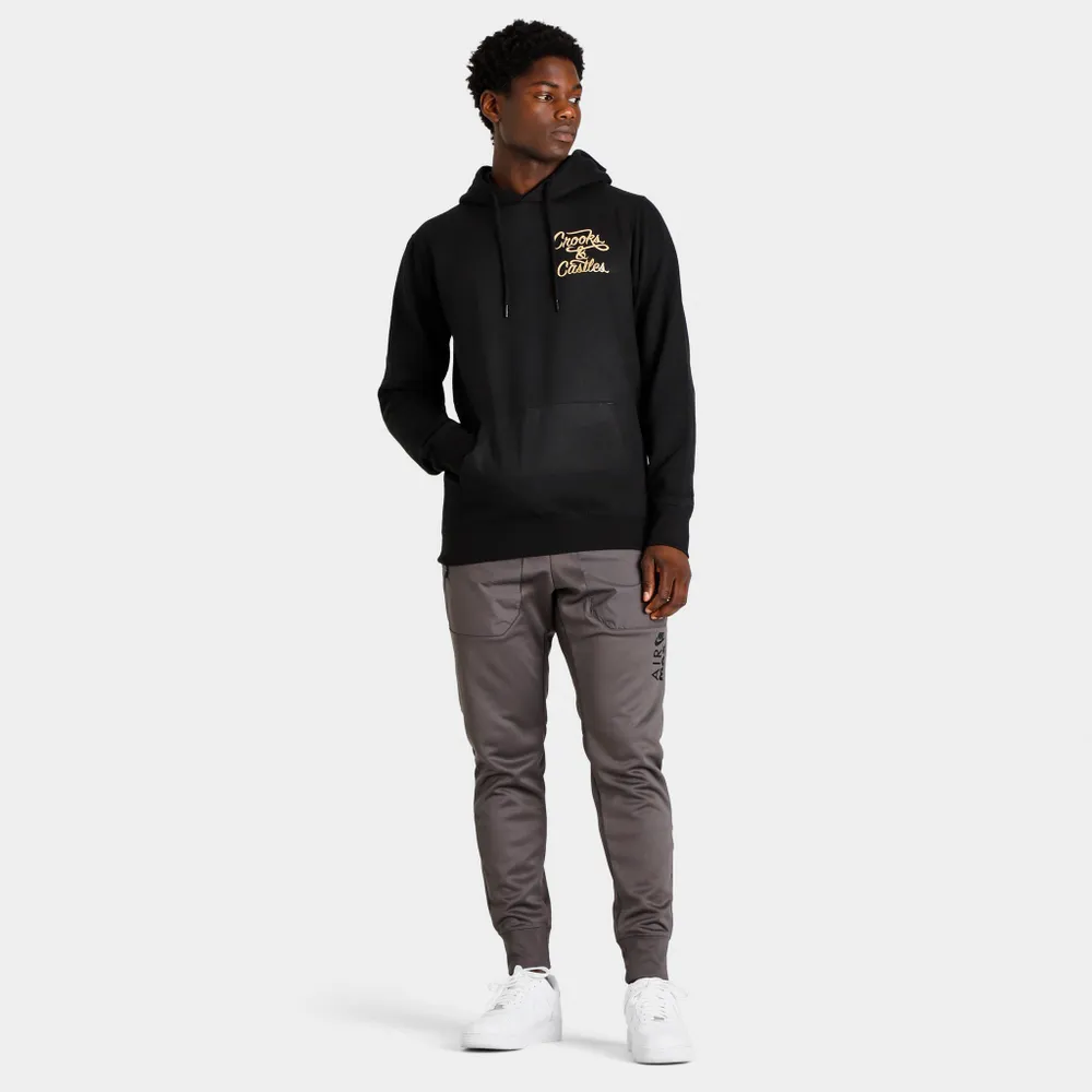 Crooks & Castles Half Way Pullover Hoodie / Black