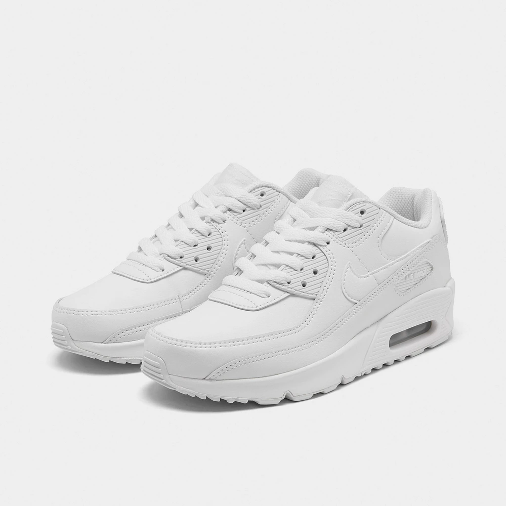 Nike Air Max 90 LTR GS White / - Metallic Silver