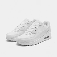 Nike Air Max 90 LTR GS White / - Metallic Silver