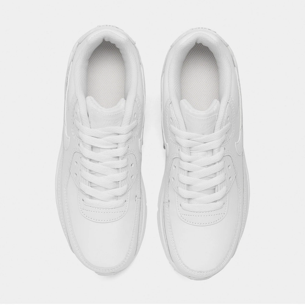 Nike Air Max 90 LTR GS White / - Metallic Silver