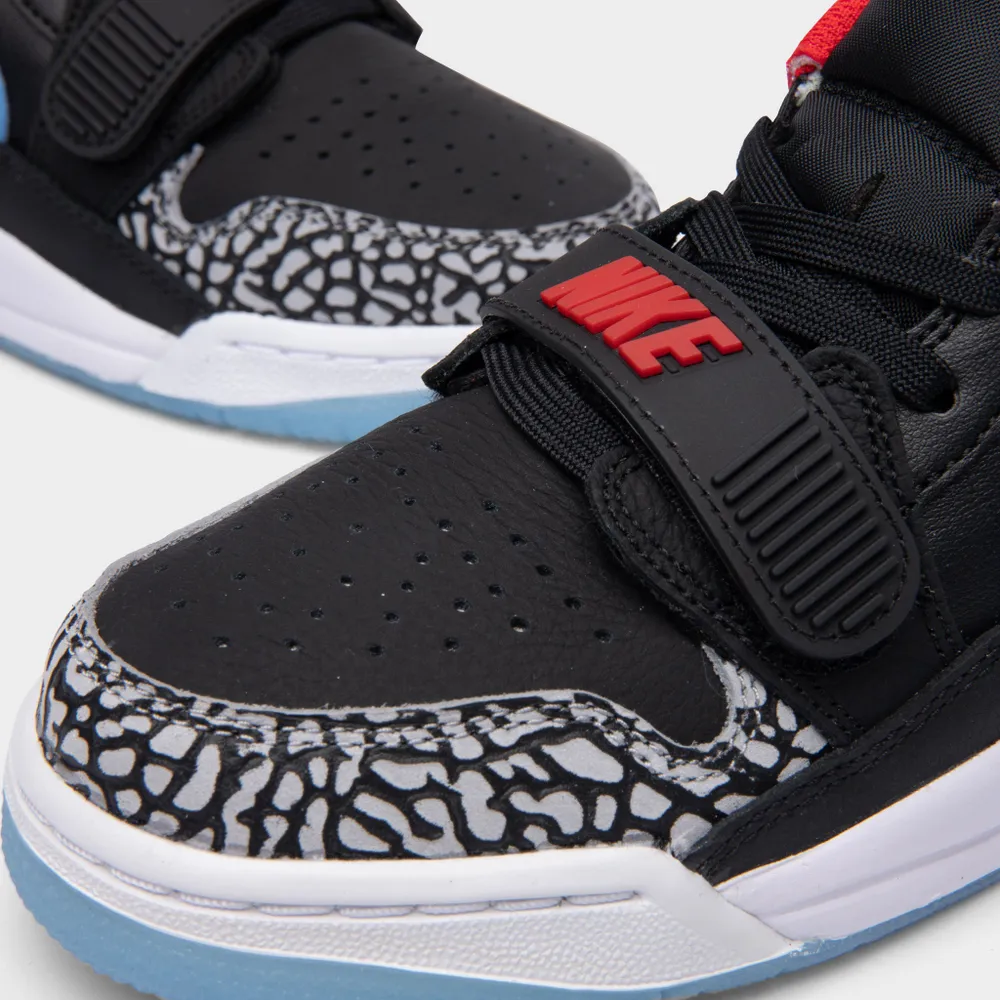 Jordan Legacy 312 Low GS Black / Valour Blue - University Red