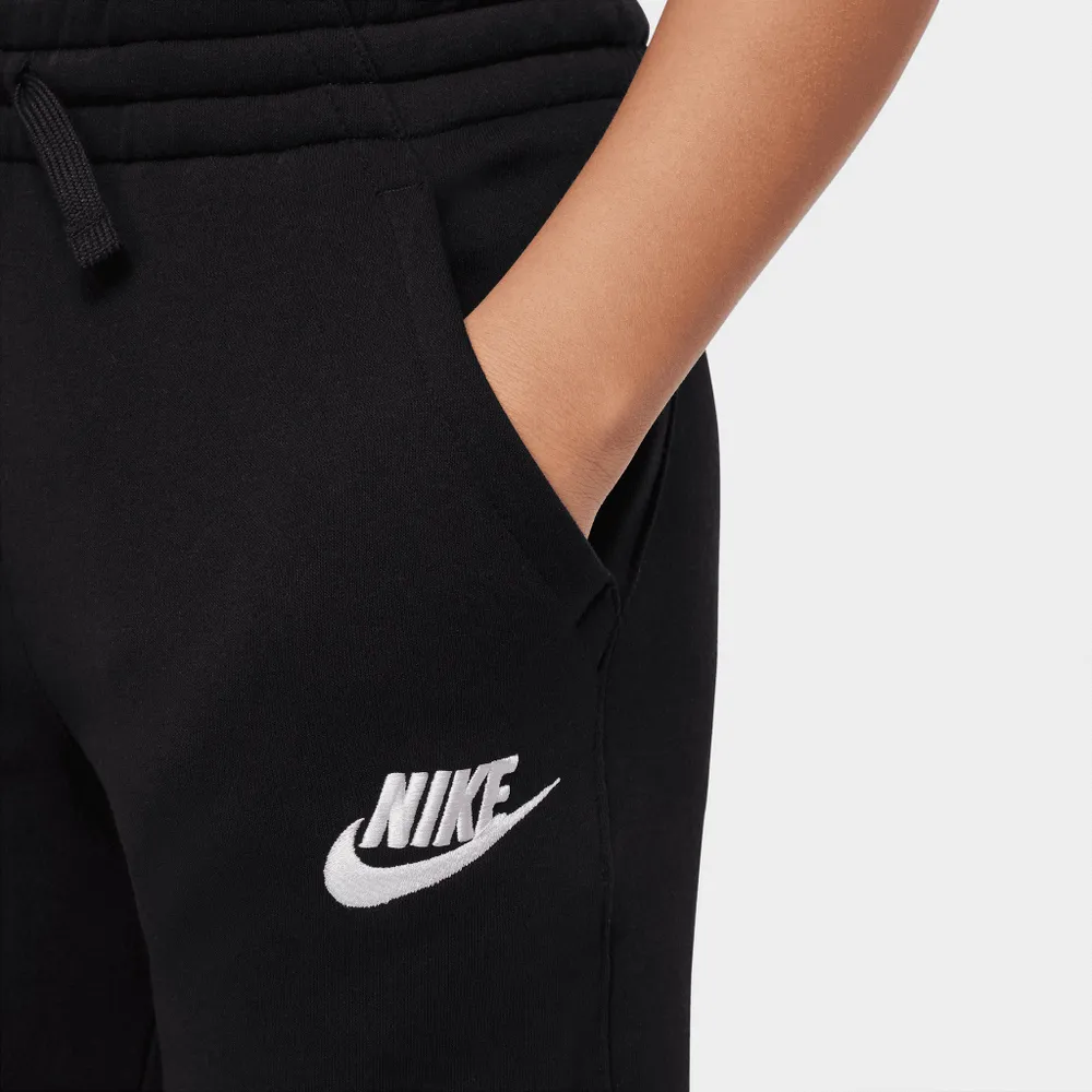 Nike Sportswear Junior Boys' Club Fleece Pants Black / - White