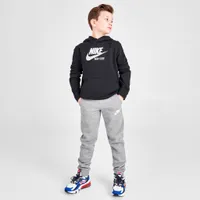 Nike Sportswear Junior Boys’ Club Fleece Pants Carbon Heather / Cool Grey - White