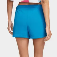 Nike Sportswear Women’s Essential French Terry Shorts Laser Blue / White