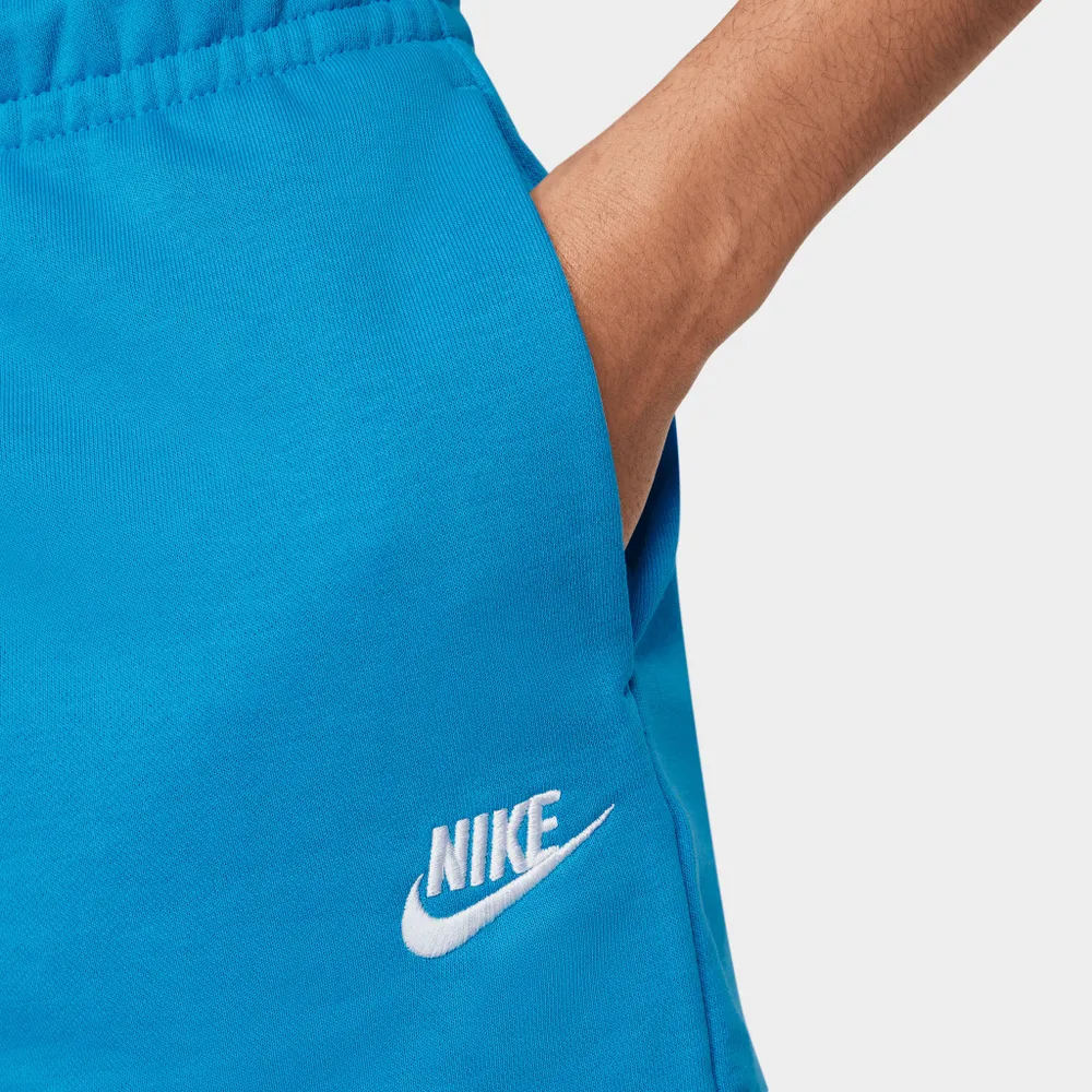 Nike Sportswear Women’s Essential French Terry Shorts Laser Blue / White