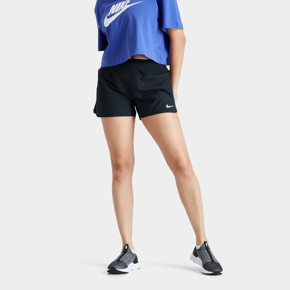 Nike Women's Running Shorts Black / Reflective Silver