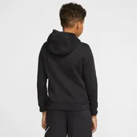 Nike Sportswear Junior Boys’ Club Fleece Pullover Hoodie Black / Lt Smoke Grey