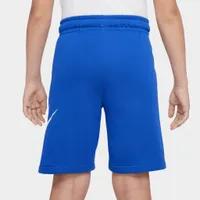 Nike Sportswear Junior Boys’ Club + HBR French Terry Shorts Game Royal  / - University Blue