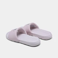 Nike Women's Victori One Slide Sandals Barely Rose / Metallic Silver