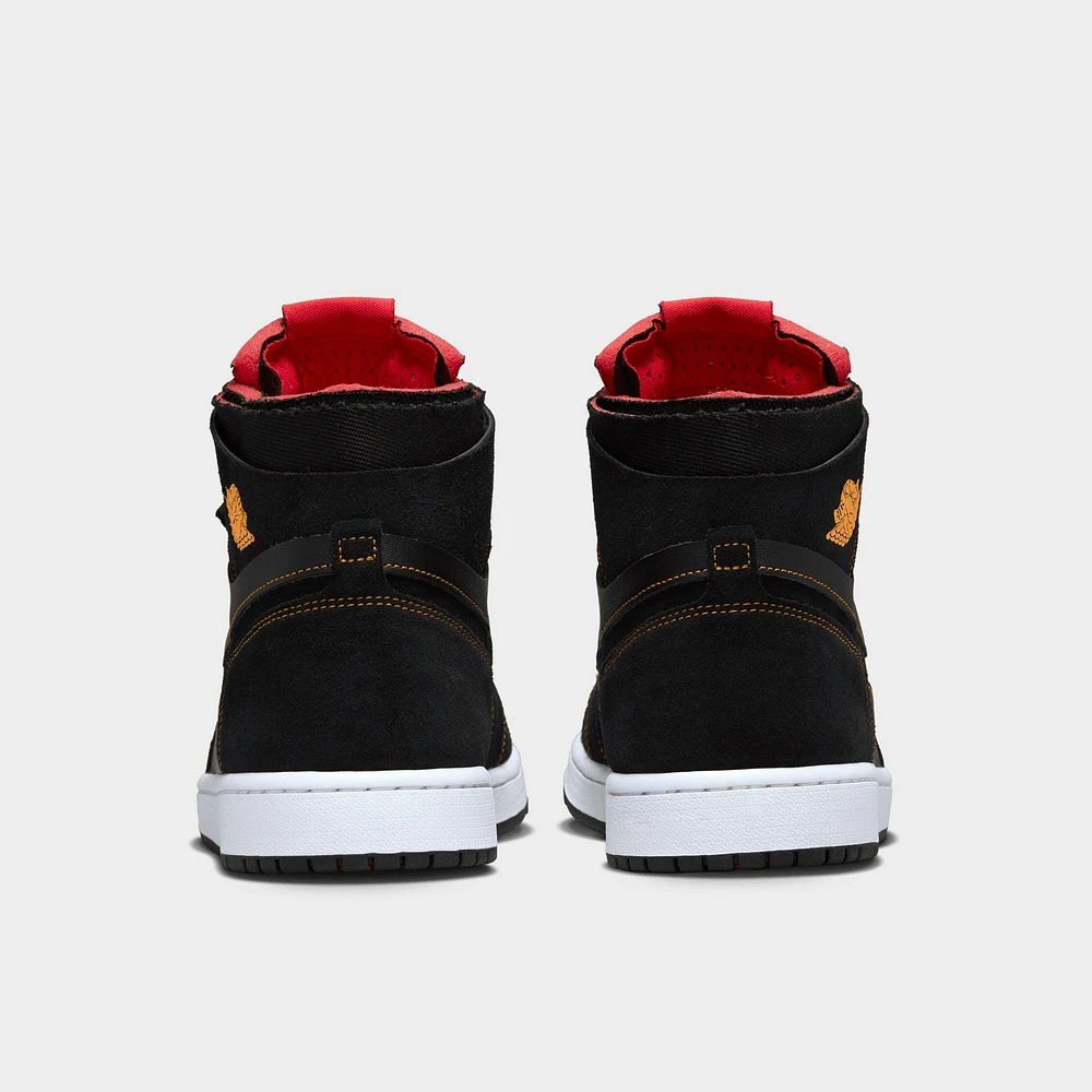 Jordan 1 Zoom CMFT Black / Citrus - Fire Red