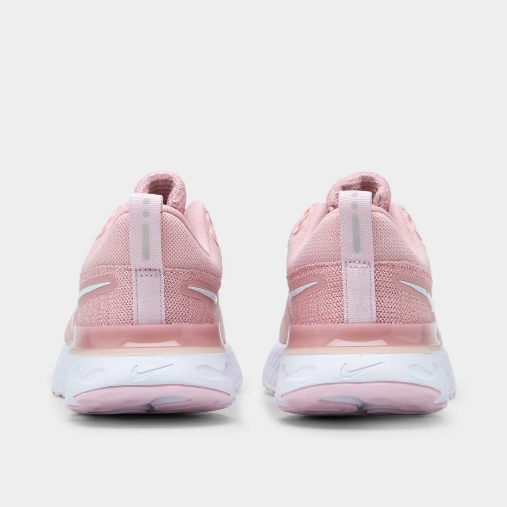 Nike Women’s React Infinity Run Flyknit 2 Pink Glaze / Foam - White
