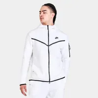 Nike Sportswear Tech Fleece Full-Zip Hoodie White / Black
