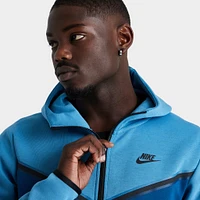 Nike Sportswear Tech Fleece Full-Zip Hoodie Dutch Blue / Court - Black