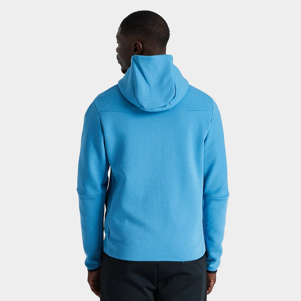 Nike Sportswear Tech Fleece Full-Zip Hoodie Dutch Blue / Court - Black