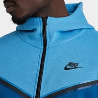 Nike Sportswear Tech Fleece Full-Zip Hoodie Dutch Blue / Court - Black