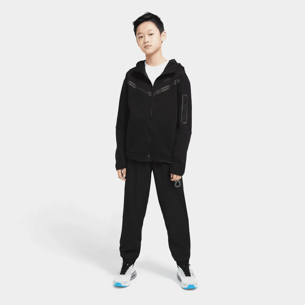 Nike Sportswear Junior Boys’ Tech Fleece Full-Zip Hoodie Black /