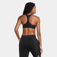 Jordan Women's Medium-Support 1-Piece Pad Sports Bra Black / White