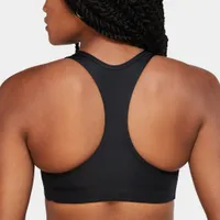 Jordan Women's Medium-Support 1-Piece Pad Sports Bra Black / White