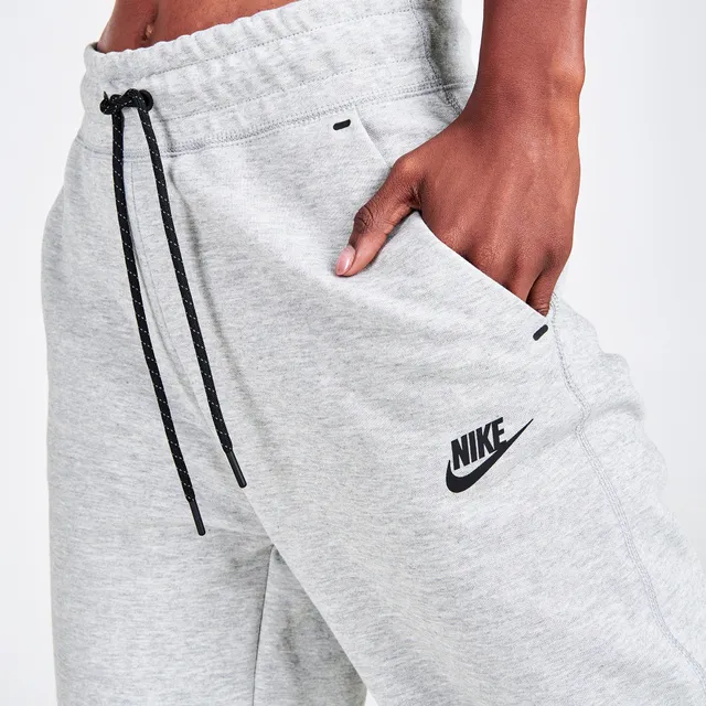 Nike Club Fleece Fleece Jogger Pants 'Dark Grey Heather/Light Smoke  Grey/Safety Orange' - FN3094-063