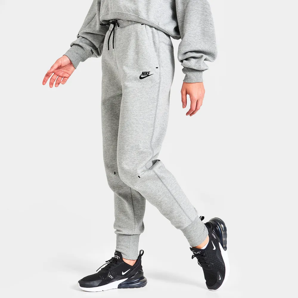 W MID RISE TECH FLEECE JOGGER GREY HEATHER – Sneaker Room