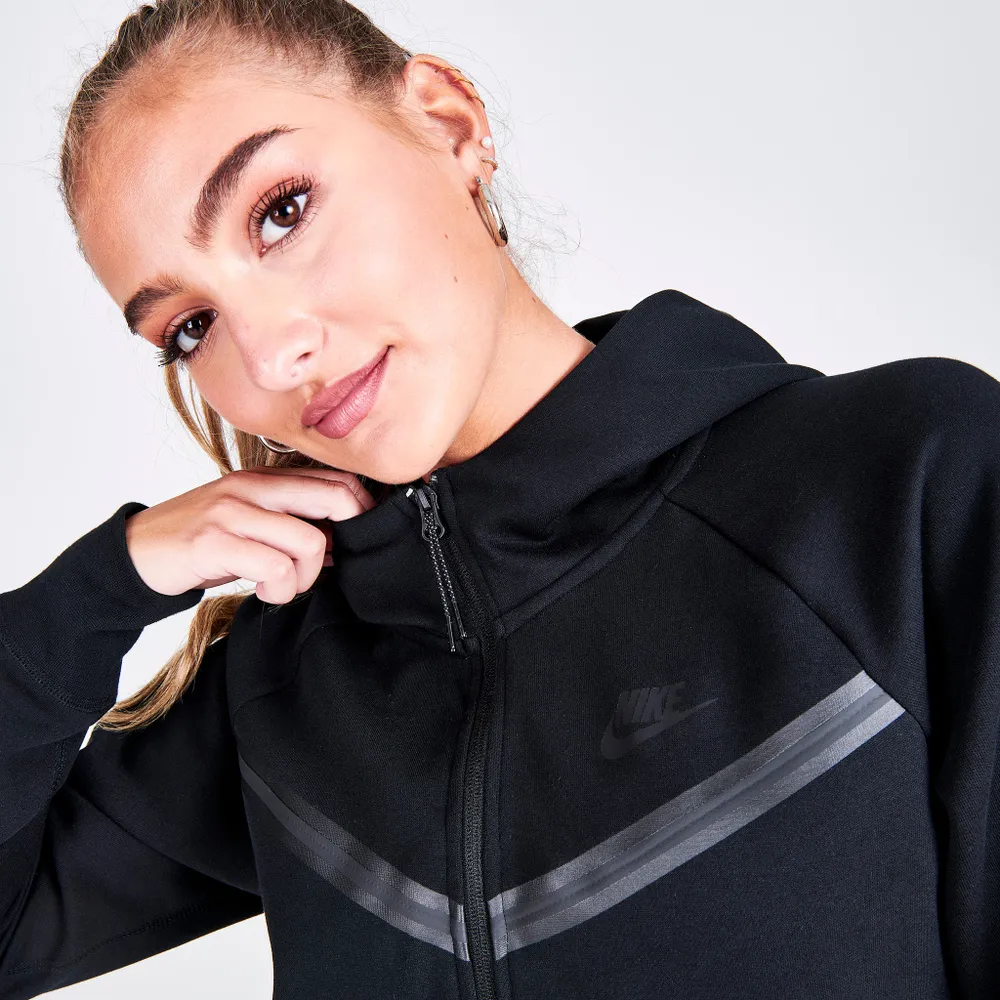 Nike Womens Sportswear Tech Fleece Windrunner Hoodie (Black) – Concepts