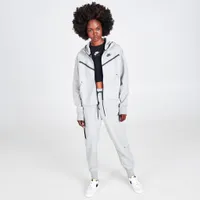 Nike Sportswear Women’s Tech Fleece Windrunner Full-Zip Hoodie / Dark Heather Grey