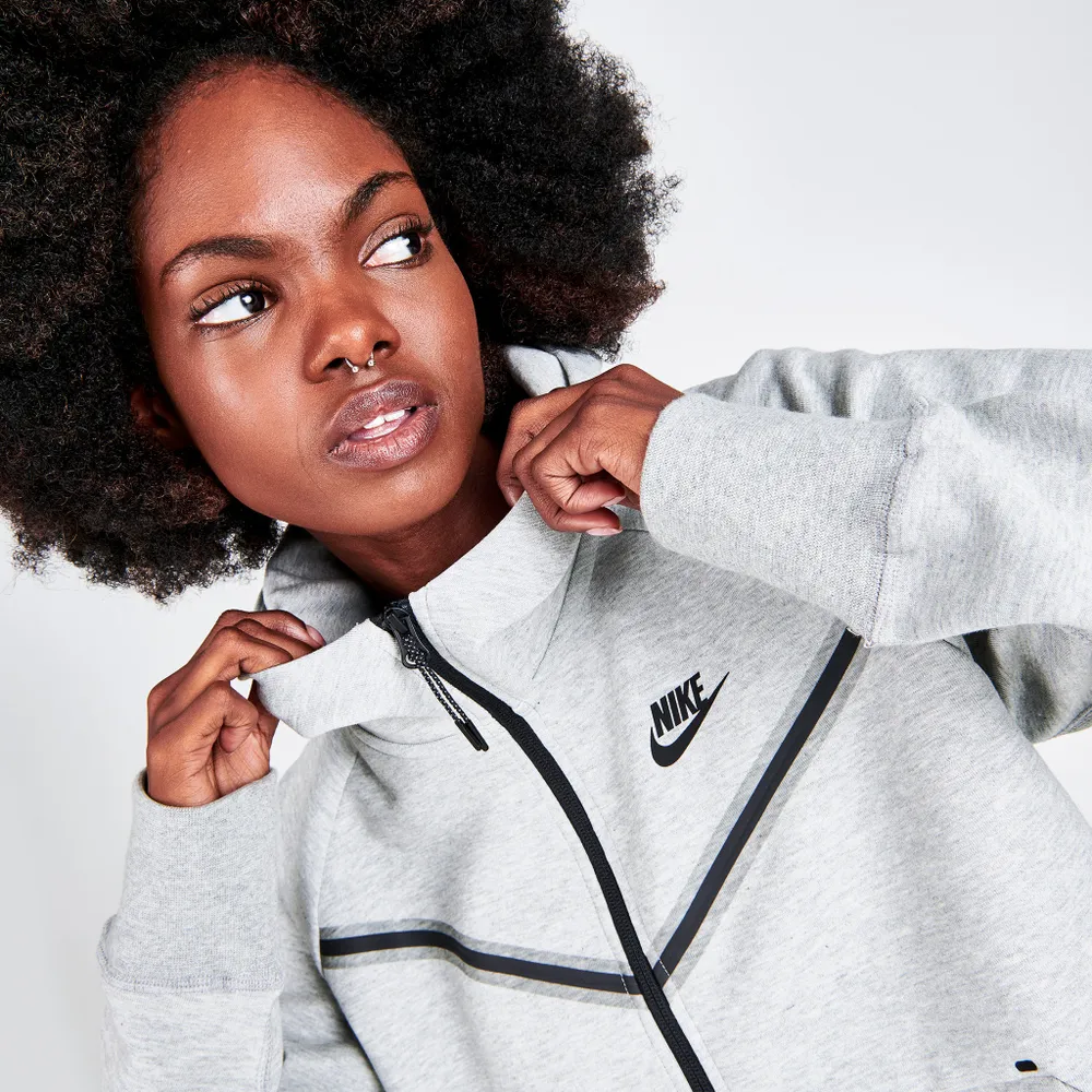 Nike Sportswear Tech Fleece Windrunner Full-zip Hoodie Womens Size-3X-Large  Dark Grey Heather/Black, Dark Grey Heather/Black, 3X-Large : :  Clothing, Shoes & Accessories