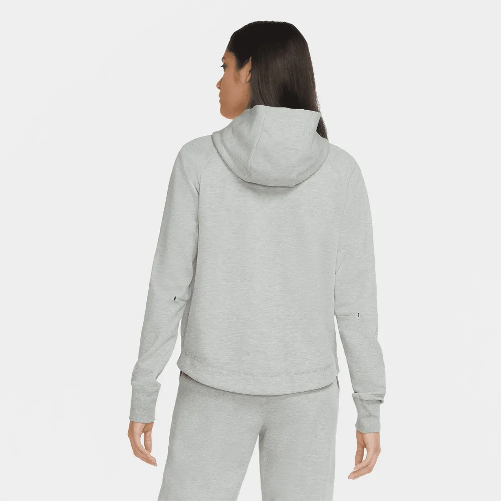 Nike Sportswear Tech Fleece Full Zip Hoodie & Joggers Set Black/Dark Grey  Heather/White for Women