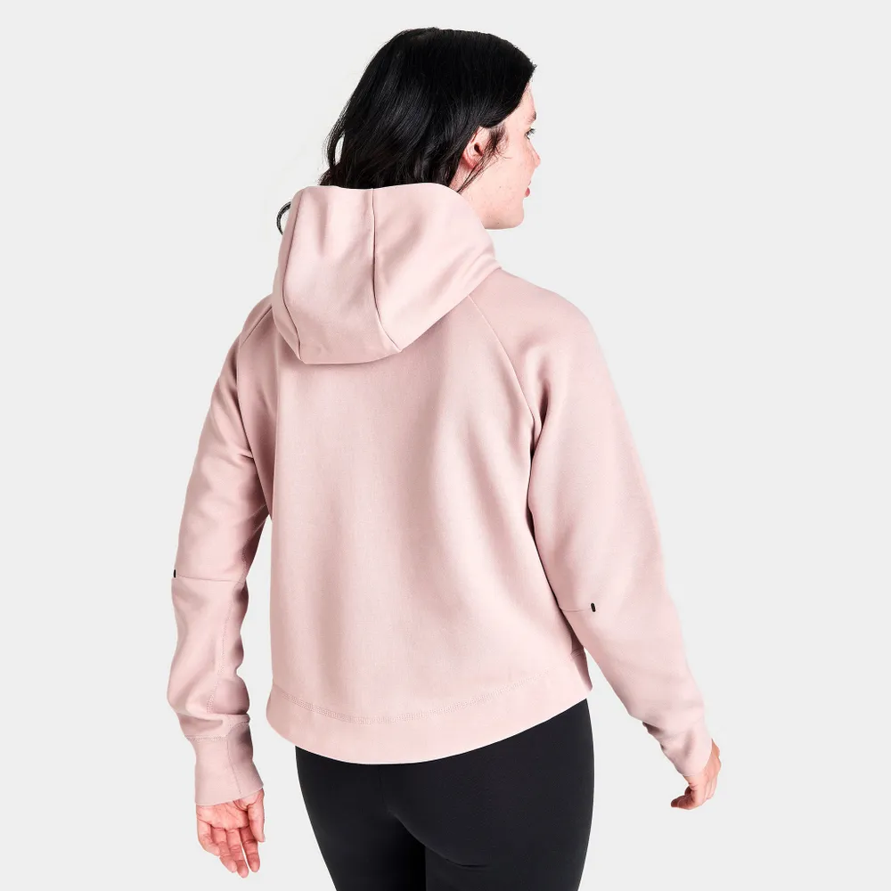 Nike Sportswear Women’s Tech Fleece Windrunner Full-Zip Hoodie Pink Oxford / Black