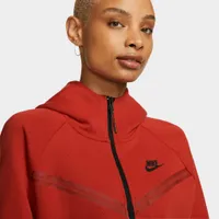 Nike Sportswear Women’s Tech Fleece Windrunner Full-Zip Hoodie Cinnabar / Black