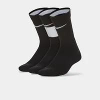 Nike Children’s Elite Basketball Crew Socks (3 Pack) / Black