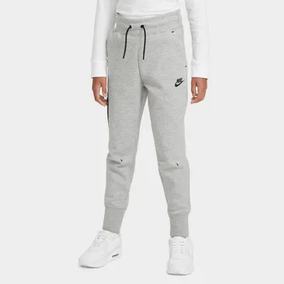 Nike Junior Girls’ Sportswear Tech Fleece Pants Dark Grey Heather / White