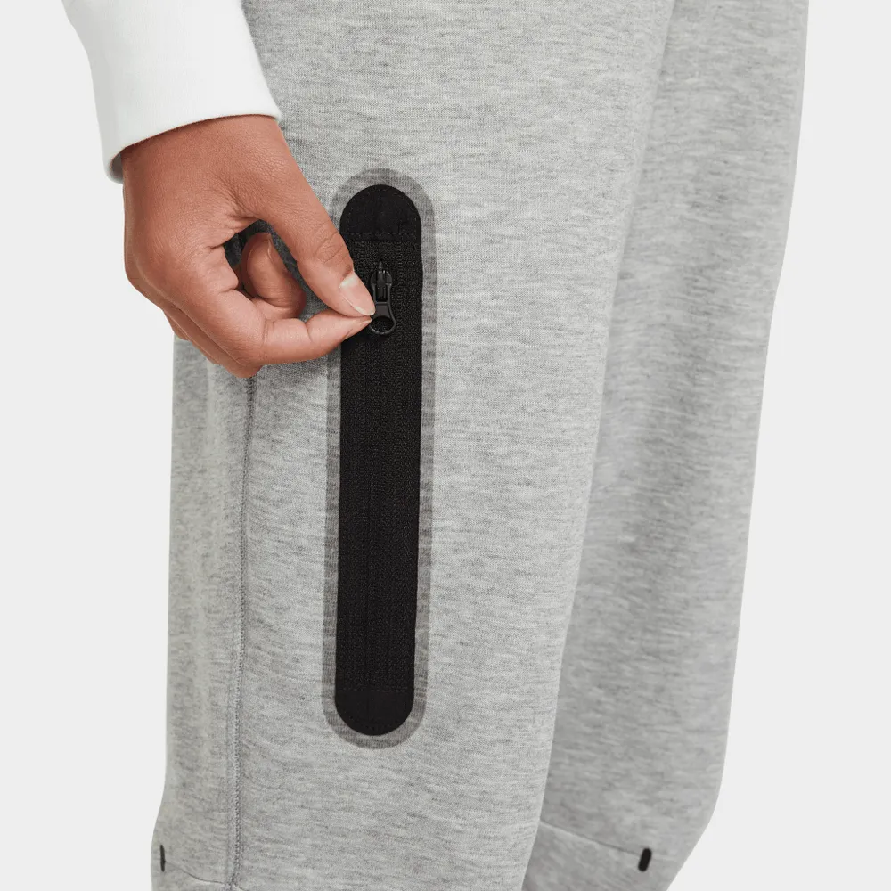Nike Junior Girls’ Sportswear Tech Fleece Pants Dark Grey Heather / White