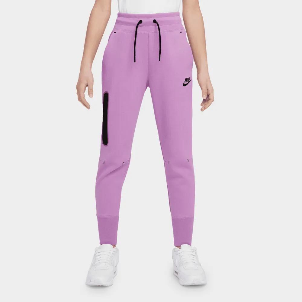 Nike Junior Girls’ Sportswear Tech Fleece Pants Violet Shock / Black