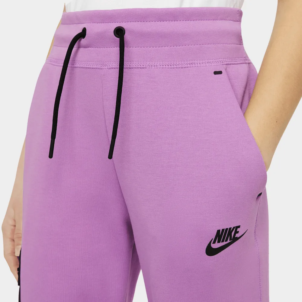 Nike Junior Girls’ Sportswear Tech Fleece Pants Violet Shock / Black