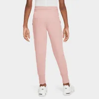 Nike Junior Girls' Sportswear Tech Fleece Pants Pink Oxford / Black