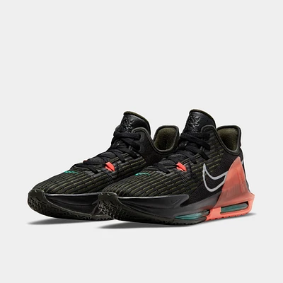 Nike LeBron Witness 6 Black / Metallic Silver - Sequoia