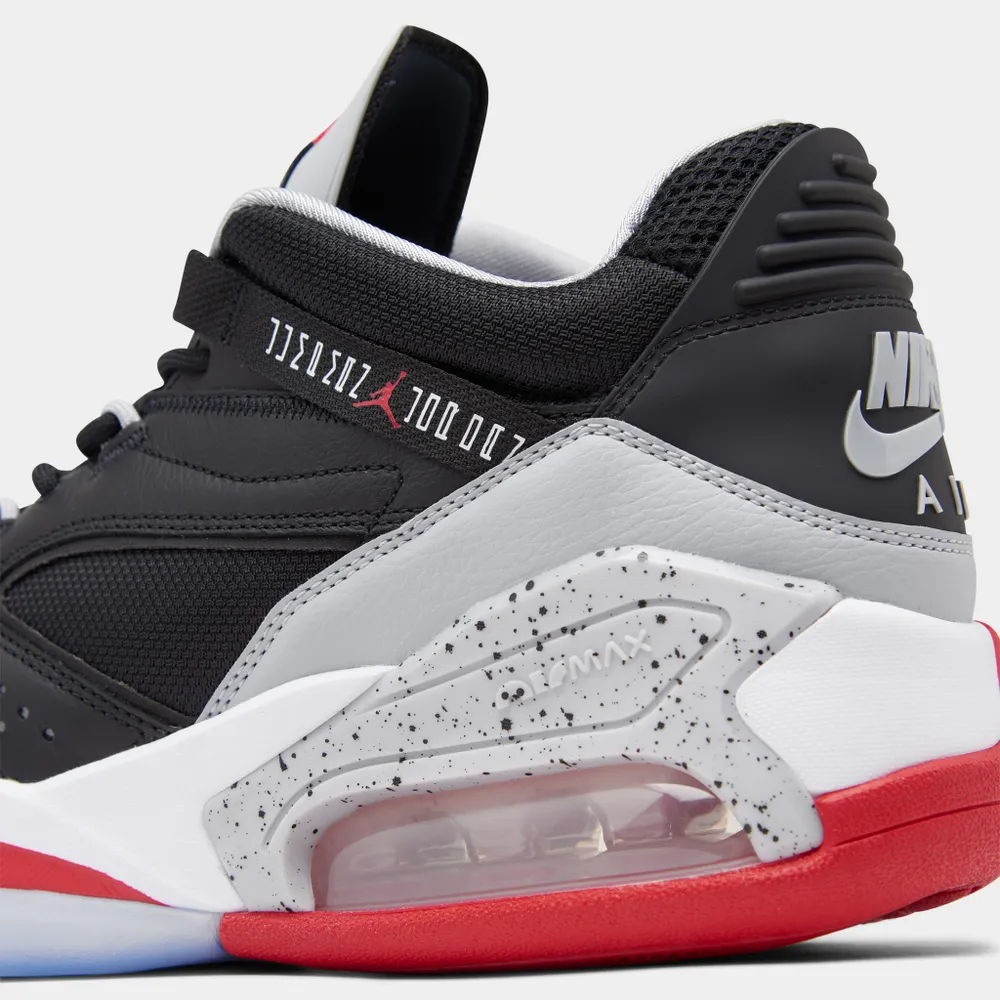 Jordan Point Lane Black / Wolf Grey - University Red