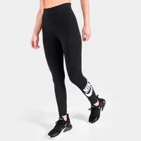 Nike Sportswear Women's Essential High-Rise Tights Black / White